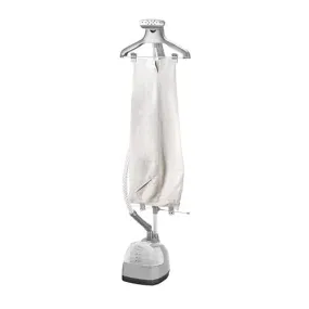 Conair Garment Steamer Upright - Gentle to fabrics from delicate, sheer curtains to upholstery to business suits. Provides 90 minutes of continuous high-velocity steam. It has a 360 degree rotating hanger for fast and easy use - 7782