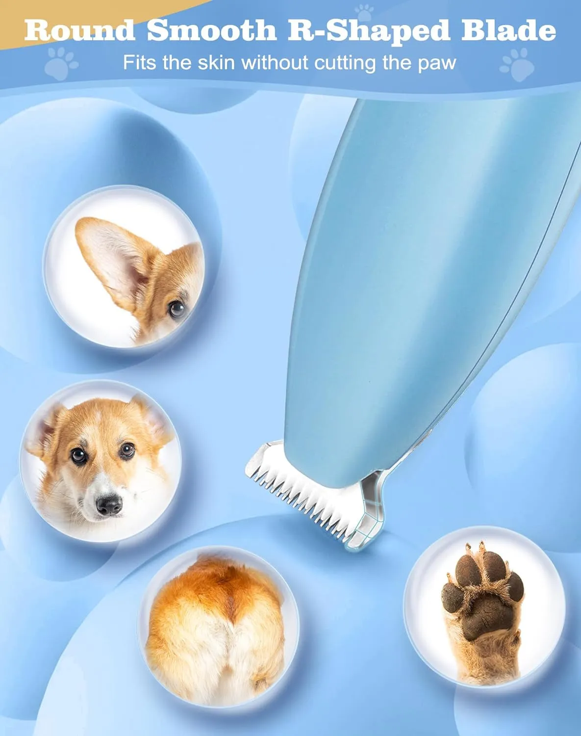 Cordless Dog Grooming Clippers: Upgraded, Low Noise