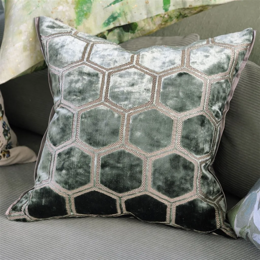 Designers Guild Manipur Jade Pillow