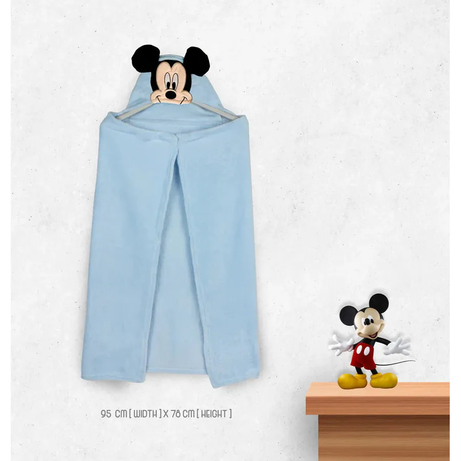 Disney Mickey Coral Fleece Blanket Hood