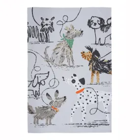 Dog Days Cotton Tea Towel