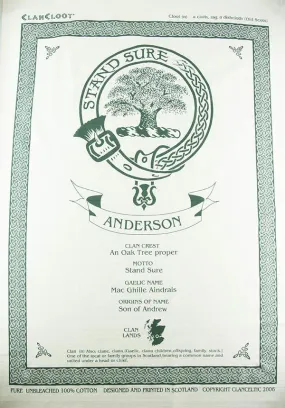 Duncan Clan Tea Towel