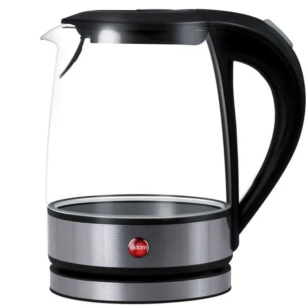 Eldom C410 Litea Electric Kettle 1.2 L 1500 W Black, Transparent