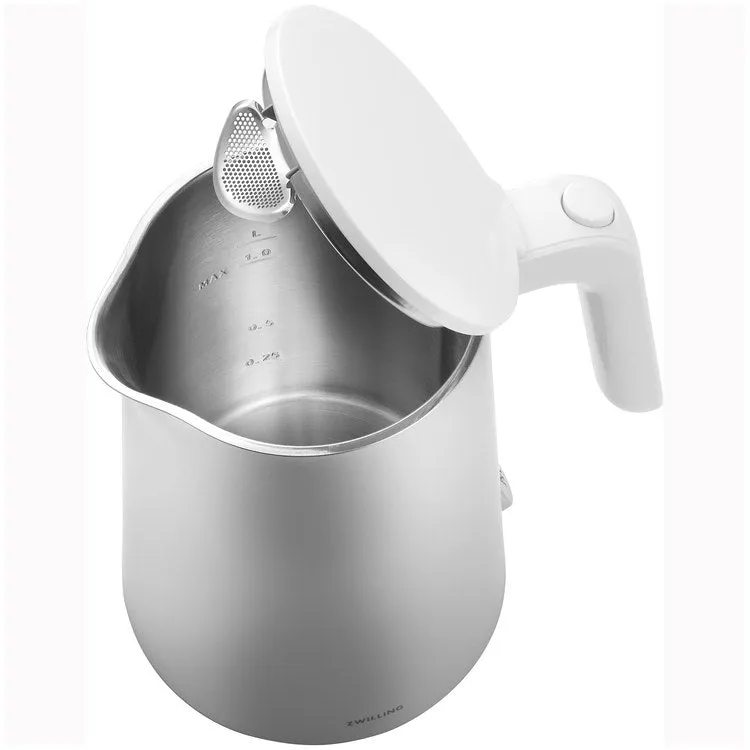 Enfinigy Cool Touch 1-Liter Electric Tea Kettle - Silver