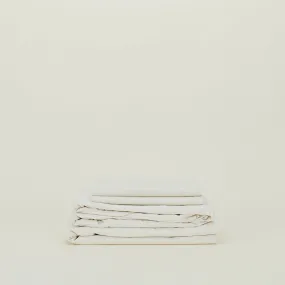 Essential Percale Sheet Set - Ivory