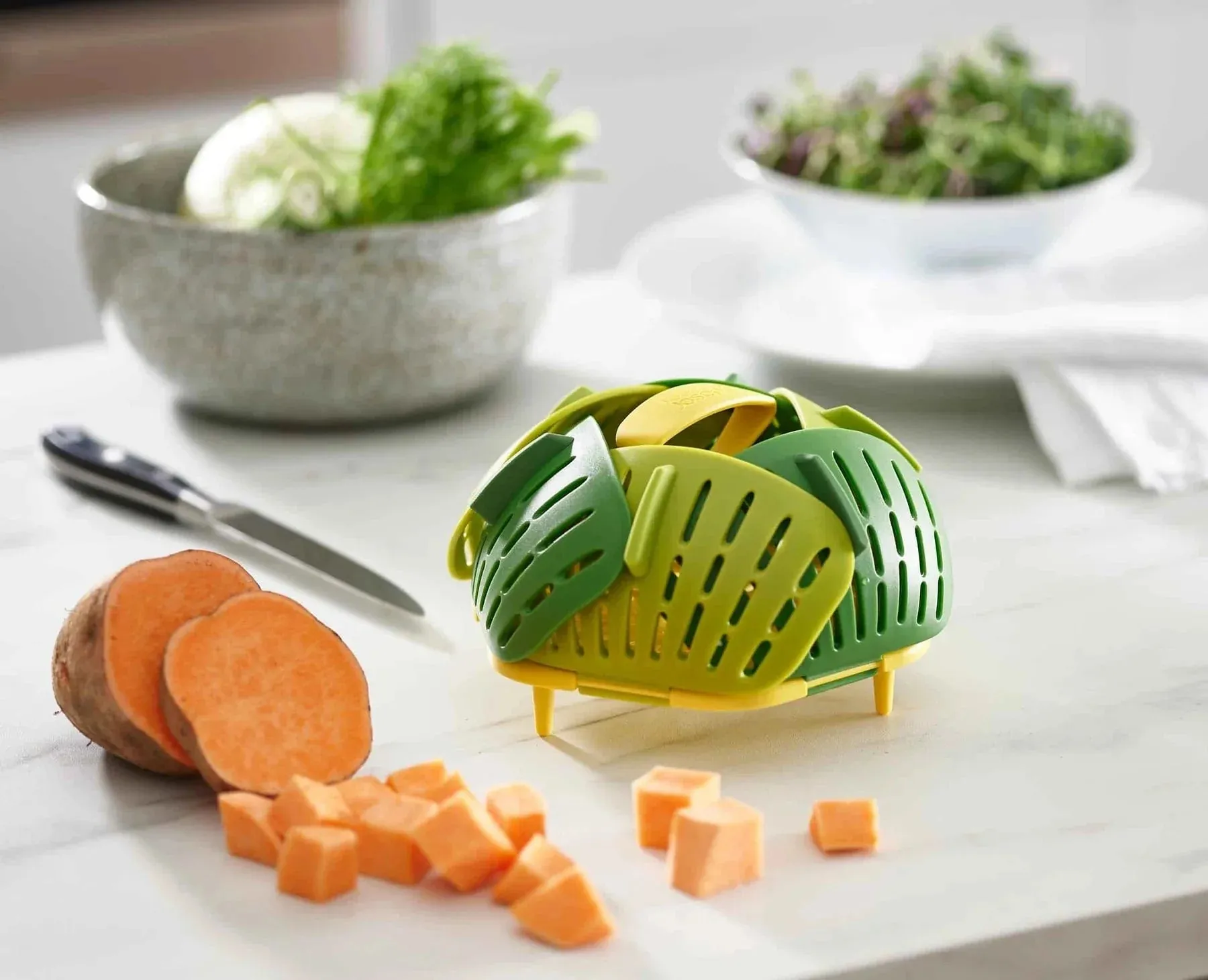 Foldable Steamer Cooking Basket