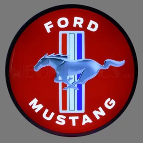 Ford Mustang Backlit LED Sign (15")