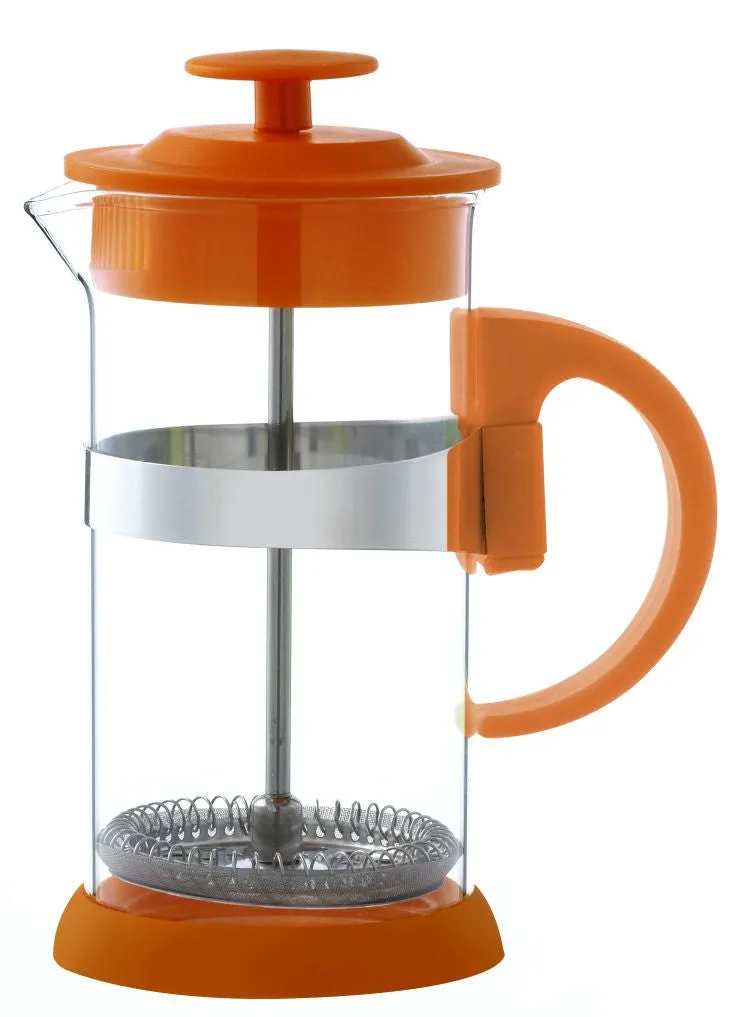 French Press: GROSCHE Zurich - Orange, 1000ml/34 fl. oz/8 cup - Refurbished