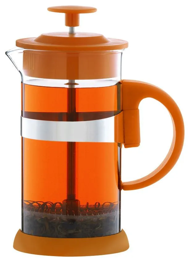 French Press: GROSCHE Zurich - Orange, 1000ml/34 fl. oz/8 cup - Refurbished