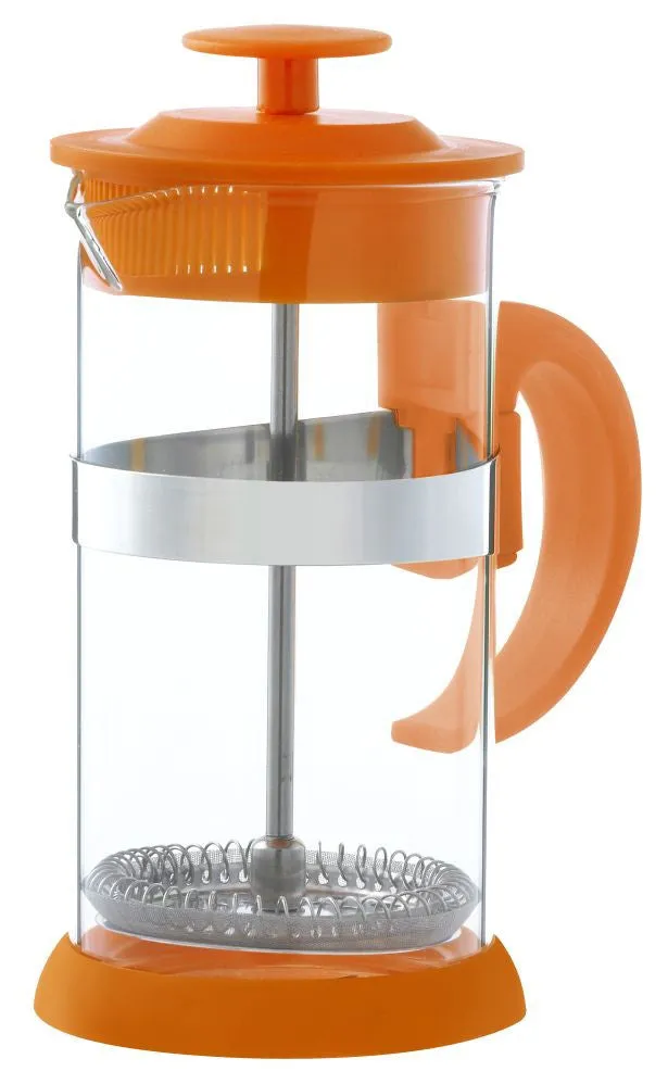 French Press: GROSCHE Zurich - Orange, 1000ml/34 fl. oz/8 cup - Refurbished