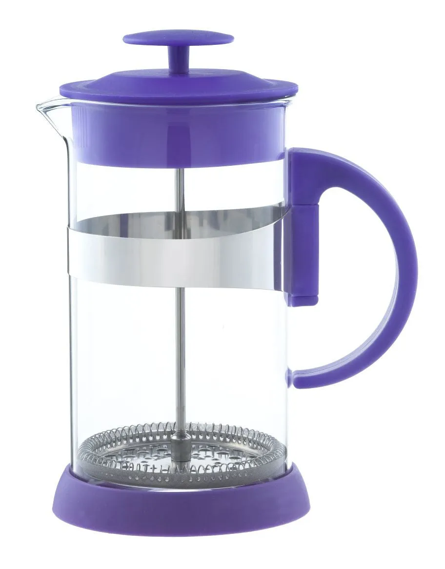 French Press: GROSCHE Zurich - Purple, available in 2 sizes, 8 cup and 3 cup