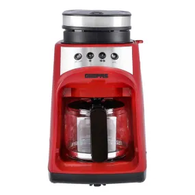 Geepas 0.6 Ltr Grind & Drip Coffee Maker 1X4