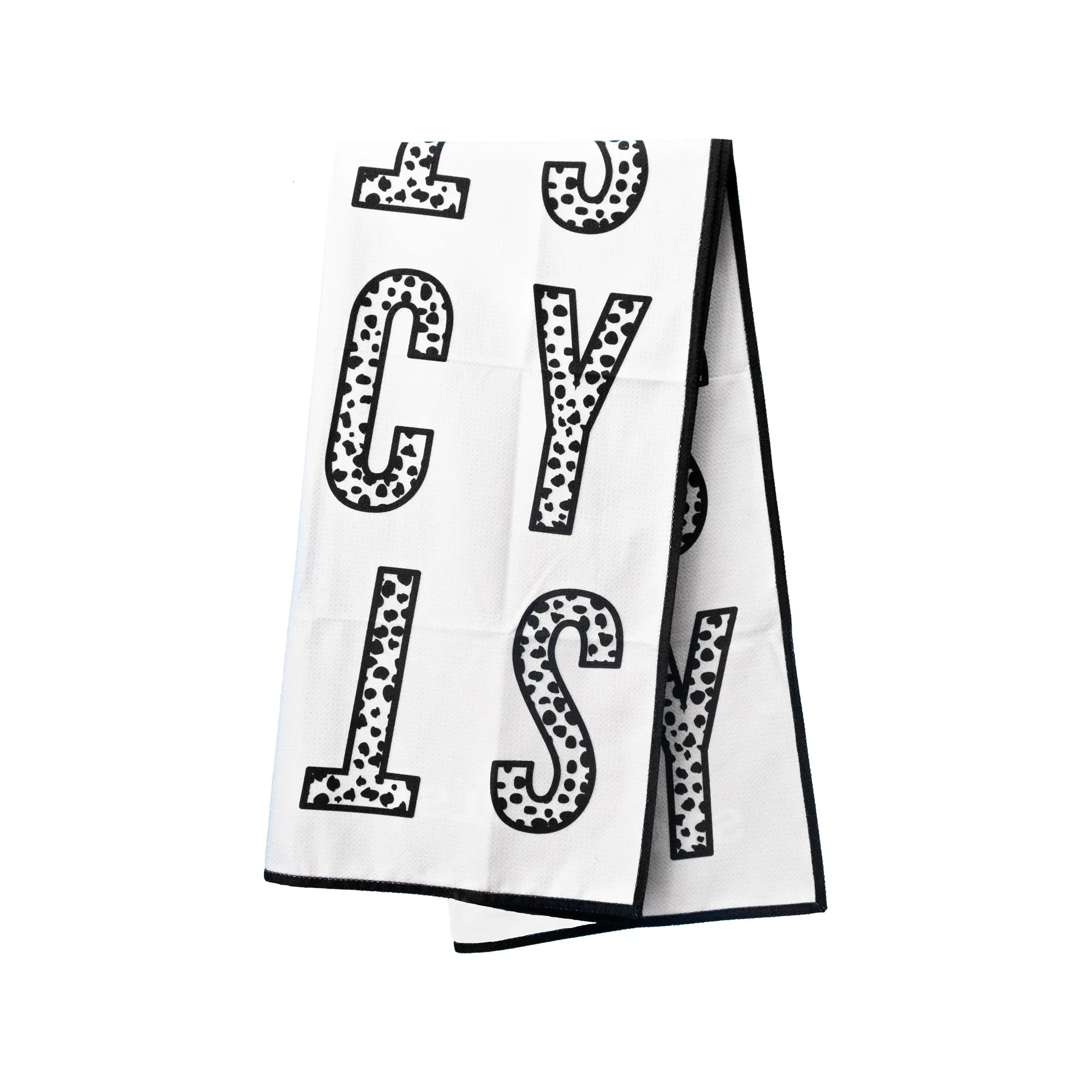 GLAM ROCK BEACH TOWEL / WHITE