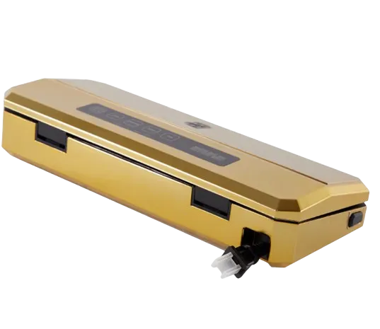 Gold Vacuum Sealer Object Art by Ben Baller