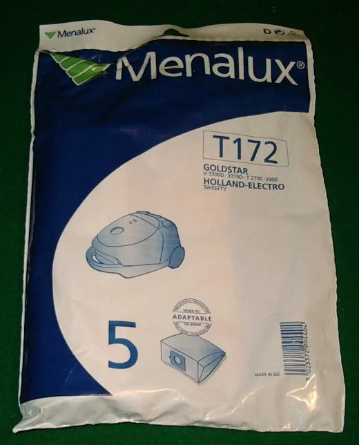 Goldstar V3300D-3310D, T2700-T2900 Vac Bags - Part # T172