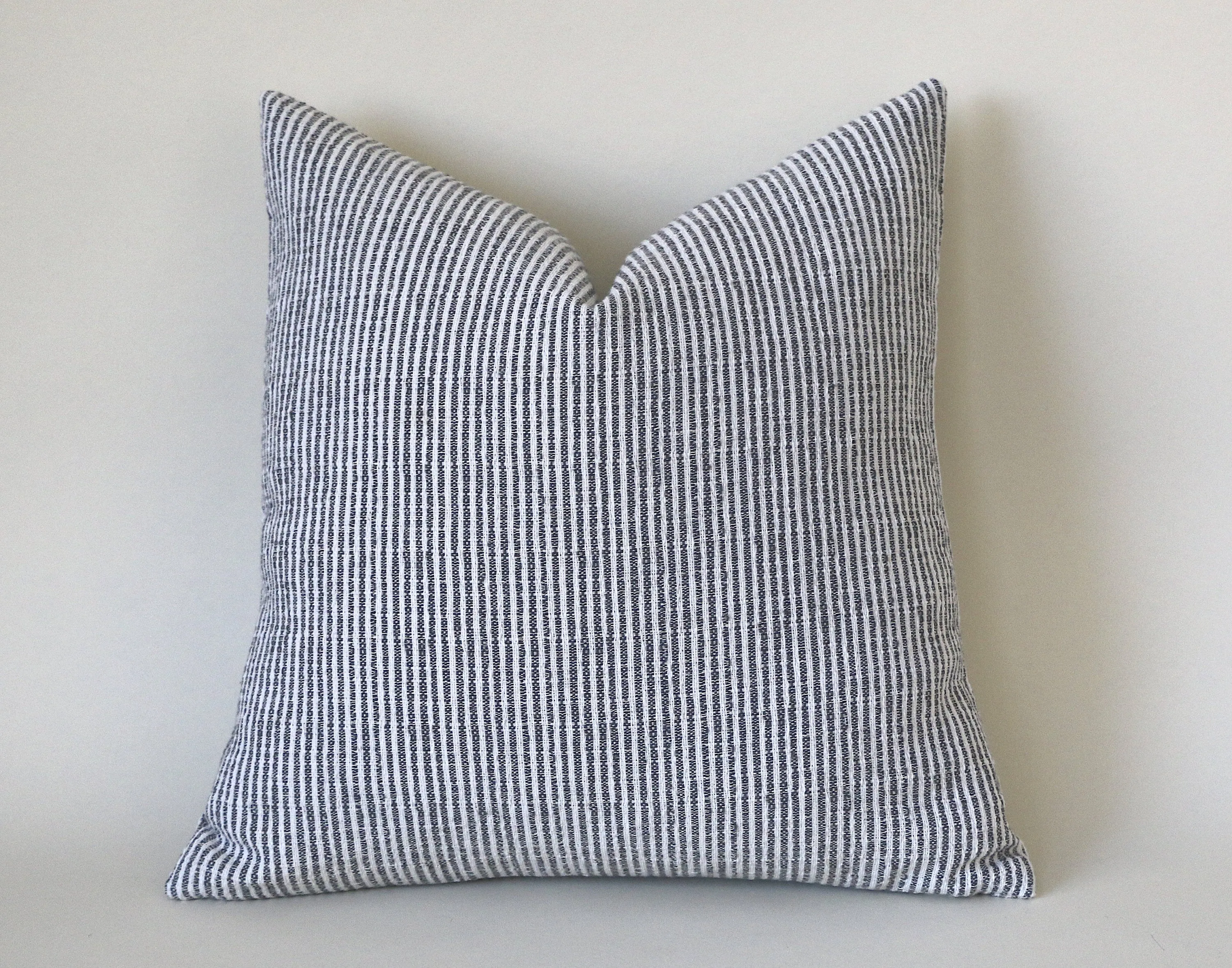 Grey Decorative Pillow / 10 Sizes / Hemp Throw Pillow Cover / Hmong Pillows / Couch Pillow Covers