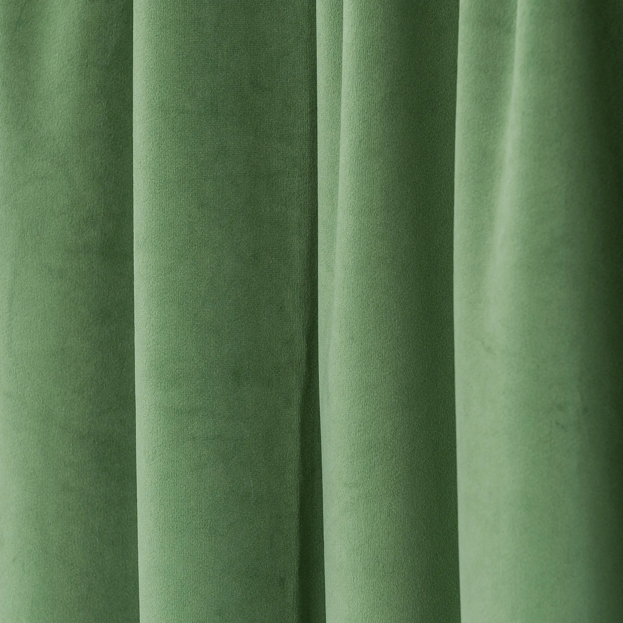 Grey Velvet Grommet Curtain with Blackout Lining - Custom Sizes and Colors