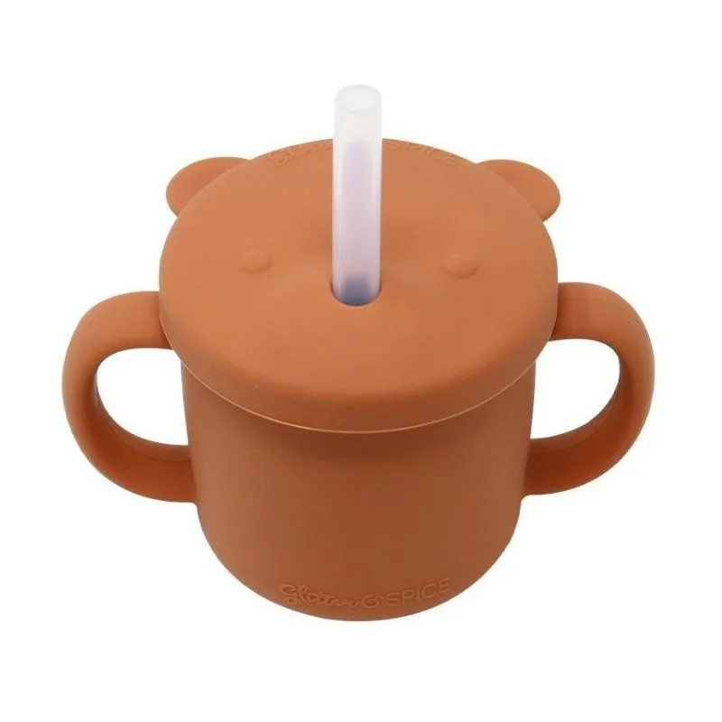 Grow With Me Silicone Bear Cup