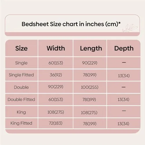 haus & kinder 100% Cotton Bed Sheet for King Size Bed, 1 King Size Bedsheet Cotton (108 X 108 Inches) with 2 Pillow Covers | 186 TC Bedsheet for Double Bed King Size | Light Blue Floral