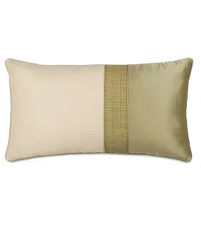 Haze Ivory & Sage Flange King Sham 21x37