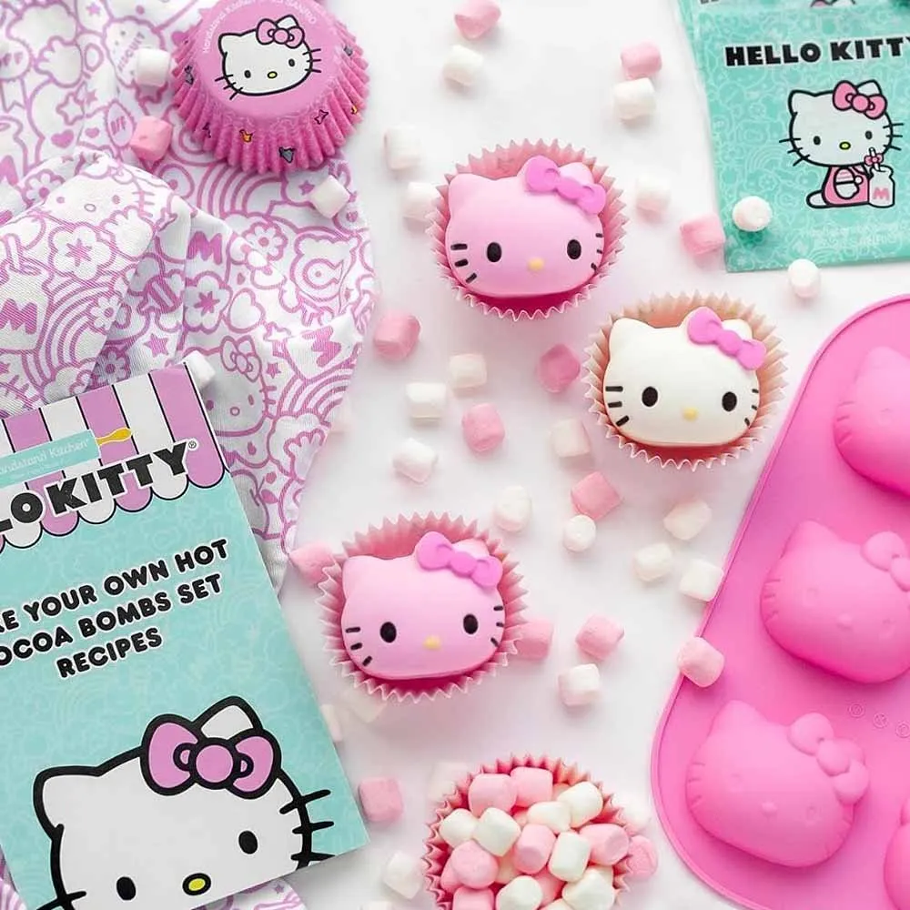 Hello Kitty Make Your Own Hot Cocoa Bombs Set