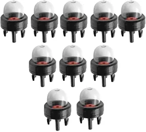 Hipa Snap in Primer Bulbs Air Purge Pump 188-512 for Husqvarna Stihl Craftsman MTD 791-683974B Ryobi 683974B Oregon 49-088 for 2-Cycle Small Engine (10 Pack)