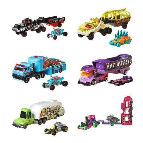 Hot Wheels Super Hauling Rig and Car - Select Figure(s)