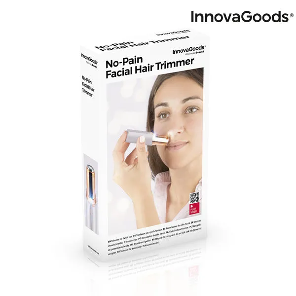 InnovaGoods No-Pain Facial Hair Trimmer