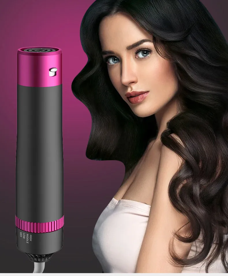 Ionic Technology Hot Air Brush: Dry, Style, and Add Volume (5-in-1)