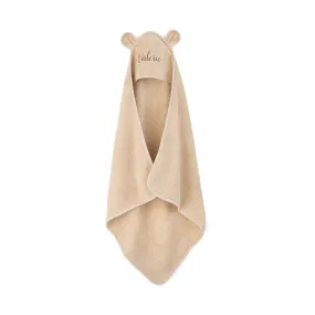 JBØRN Organic Cotton Baby Hooded Towel with Ears | Personalisable