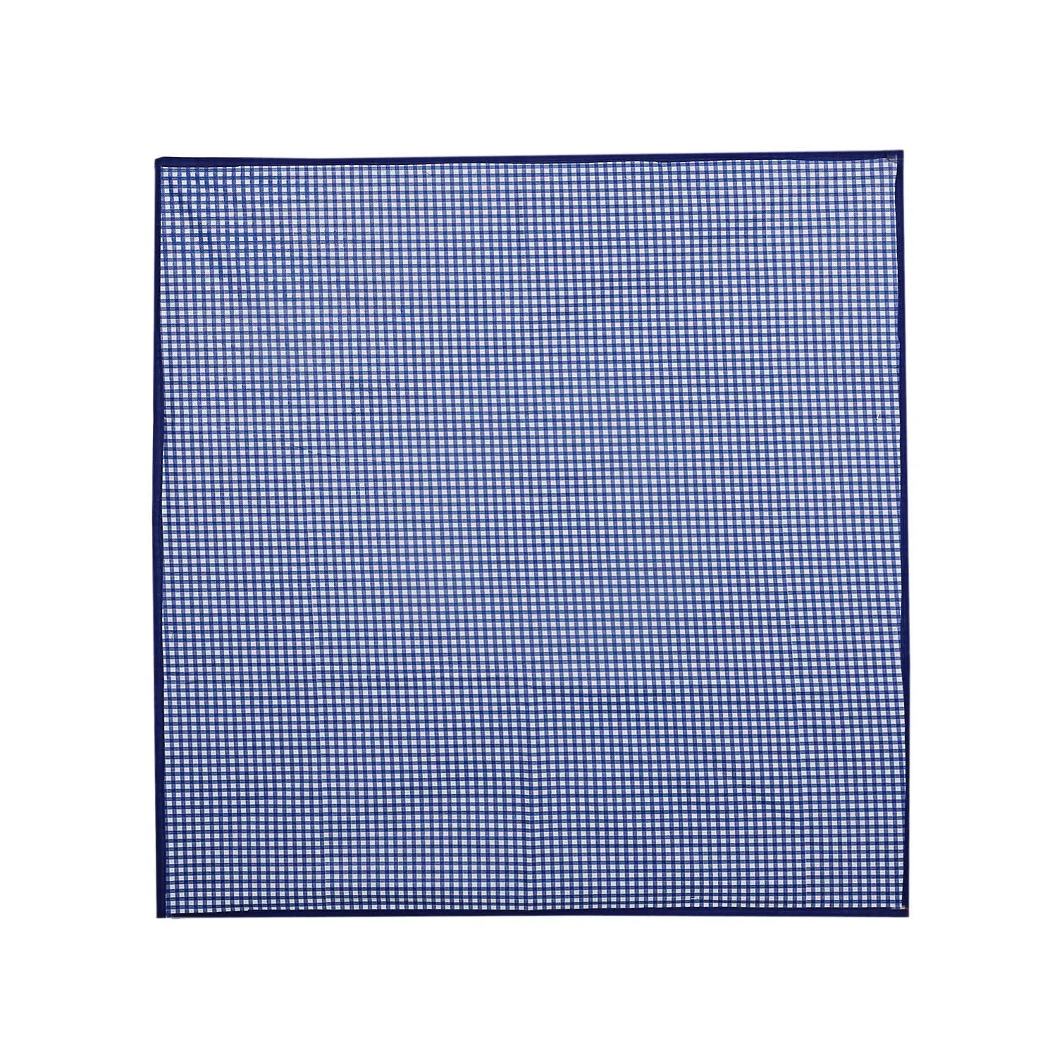 Kuber Industries PVC Reversible Food Mat Bed Server 36"x35.5"(Blue & Red)-CTKTC28670