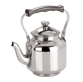 Kuber Industries Stainless Steel Tea Kettle/Hot Water Kettle Capacity Upto 16 Cups (Silver)