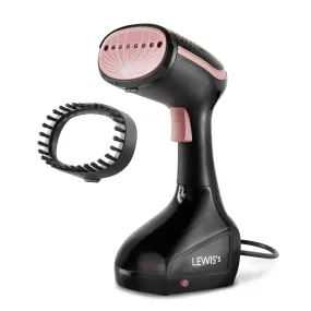 Lewis's Garment Steamer 1000W - Black