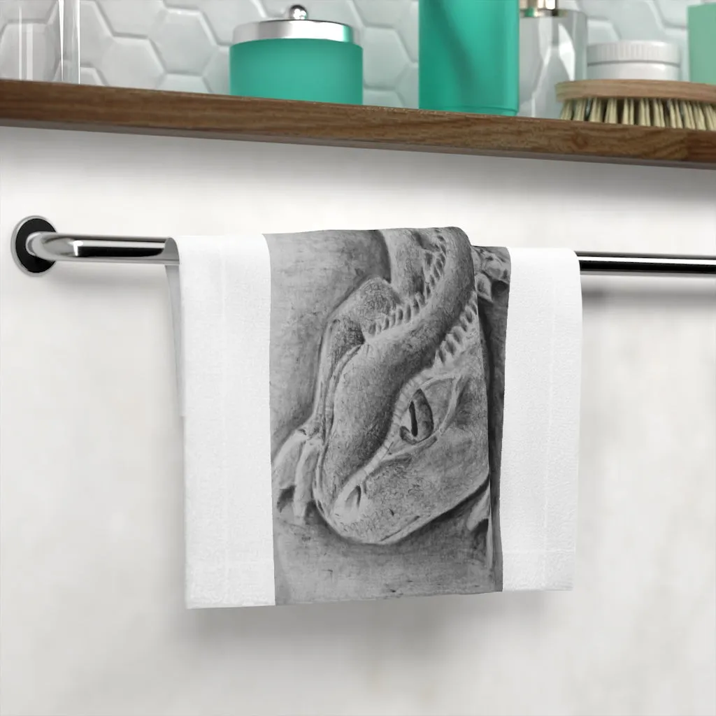 Lizzy the Lizard Face Towel