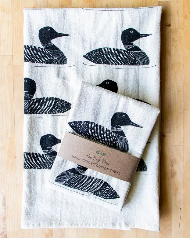 Loon Kitchen Towel