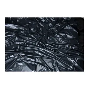 Lux Fetish Waterproof Vinyl Bed Sheet Black