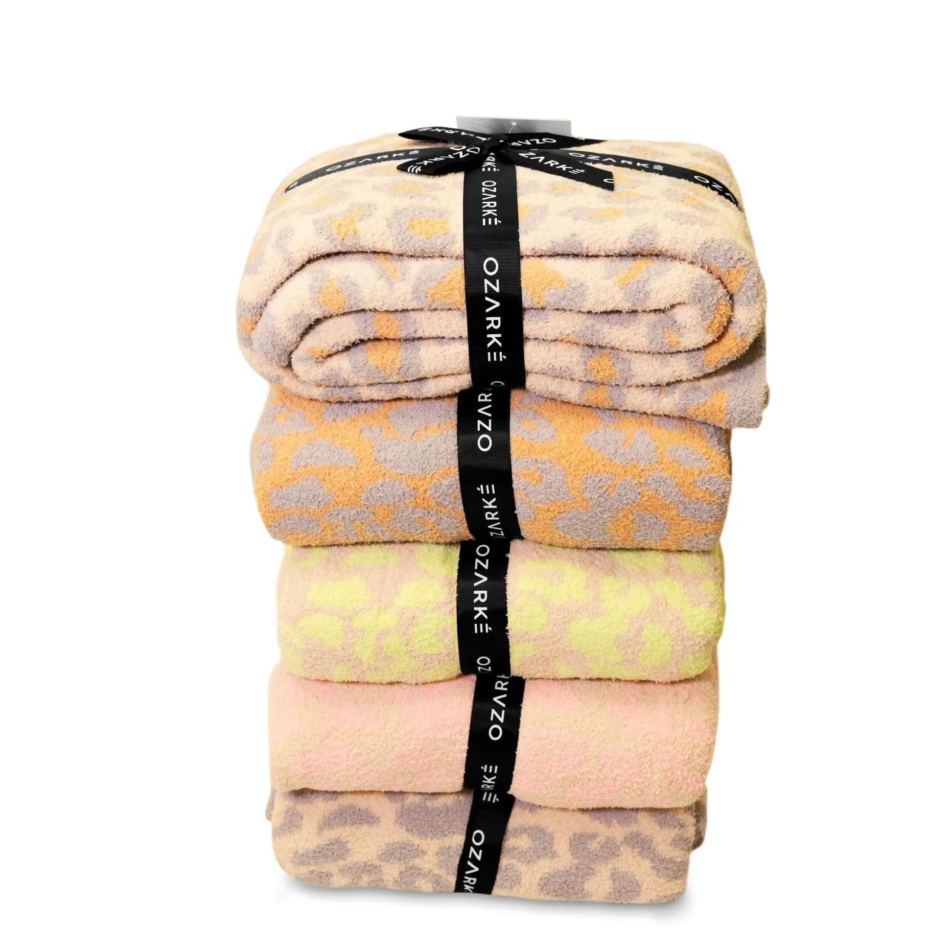 Luxe Animal Print Throw Blanket