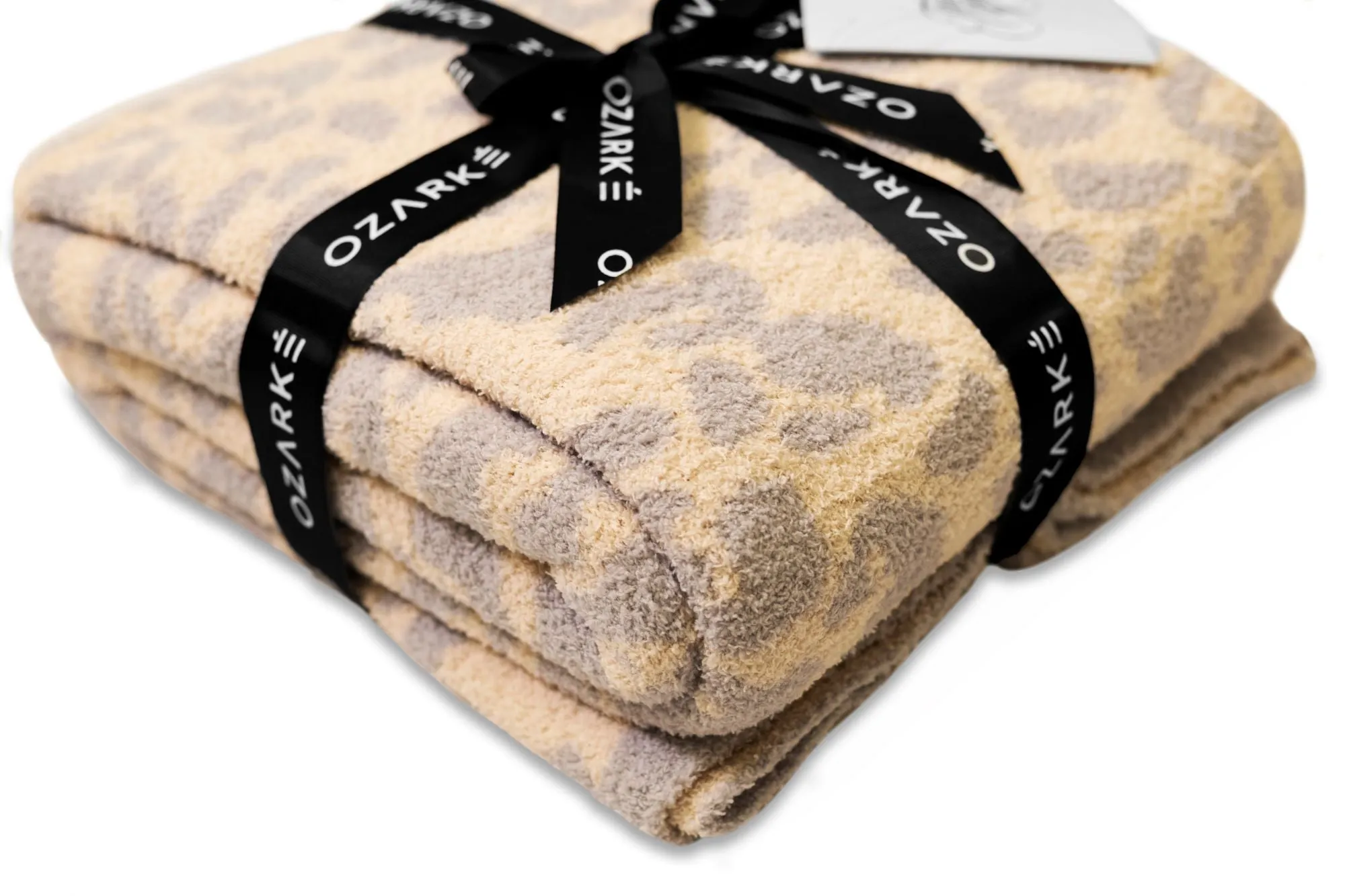 Luxe Animal Print Throw Blanket