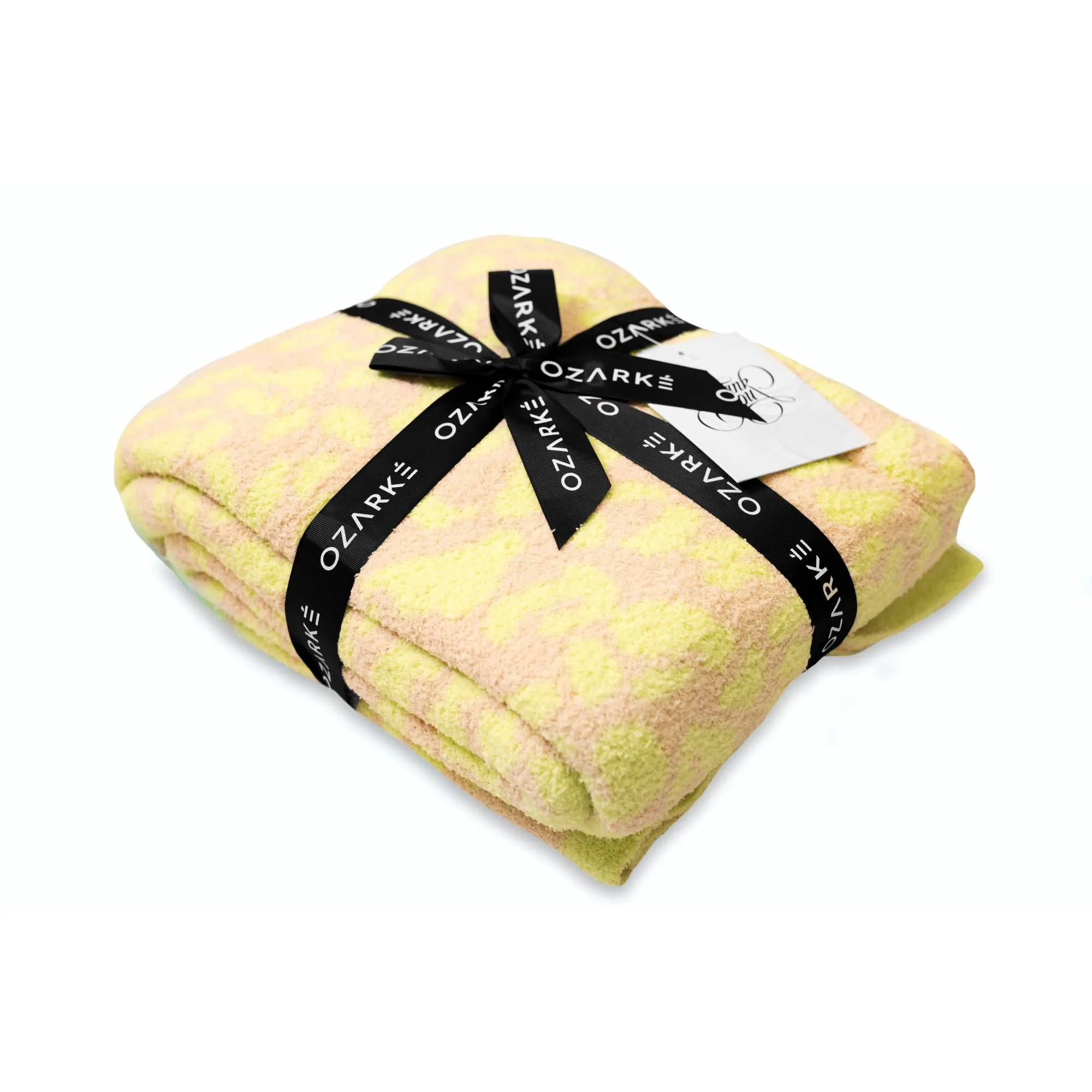 Luxe Animal Print Throw Blanket