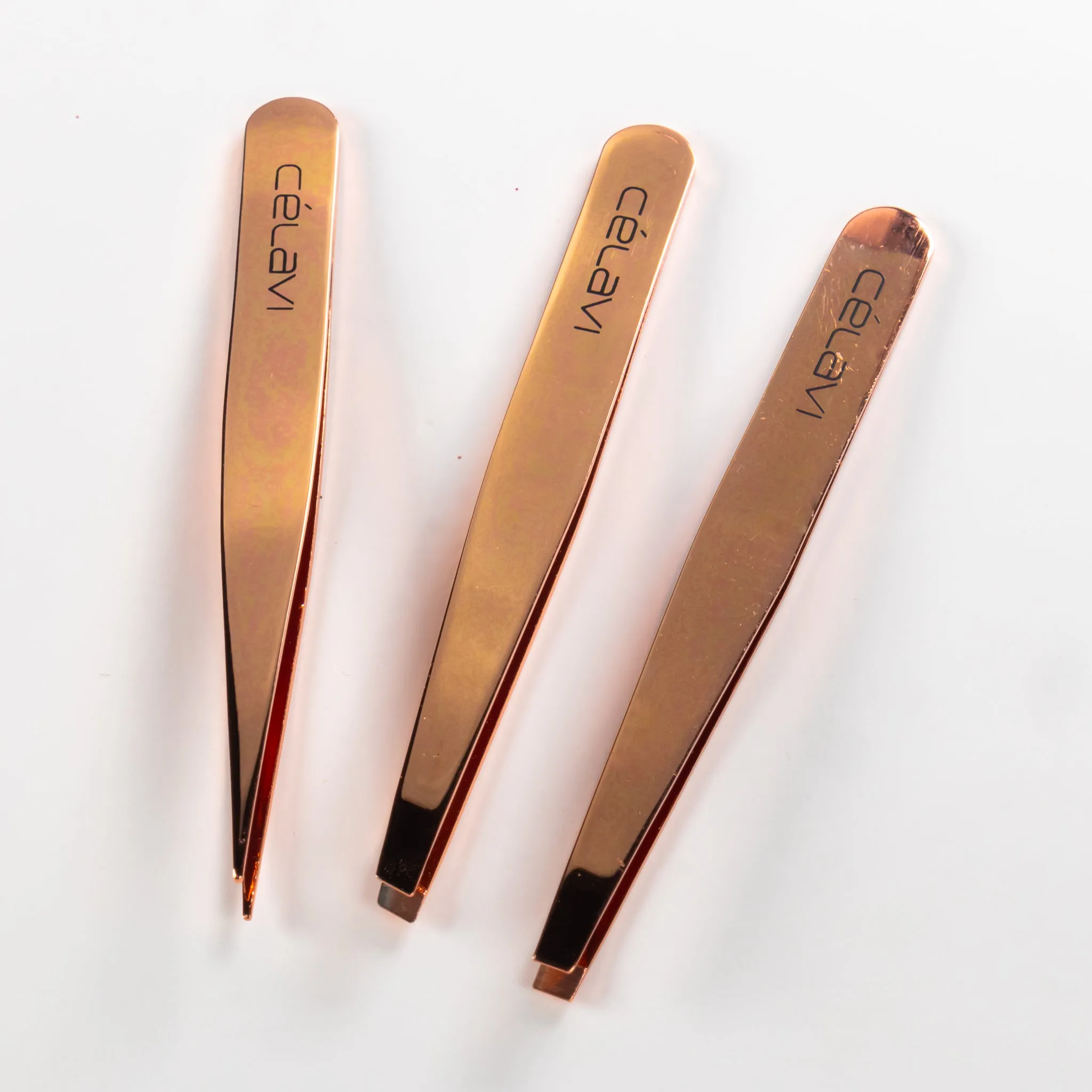 Luxe Tweezer Set-Rosegold