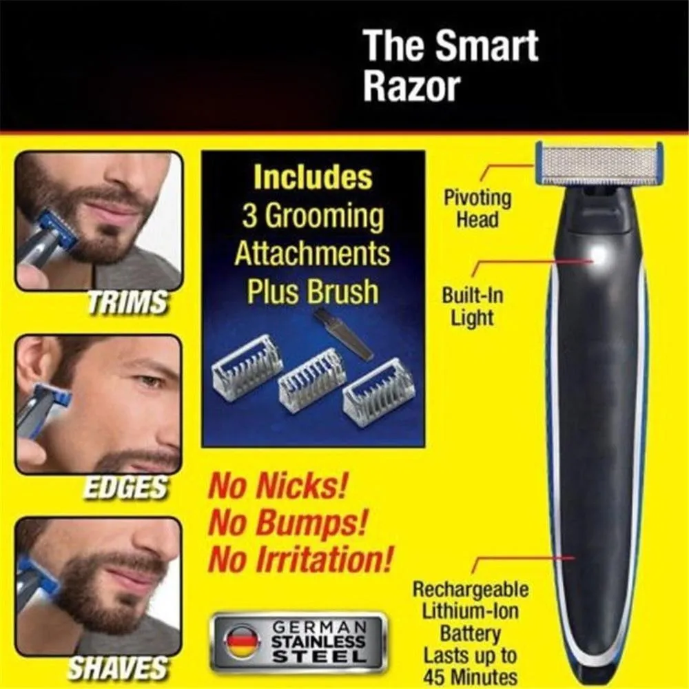 Micro Touch SOLO - 3-In-1 Professional Beard Trimmer