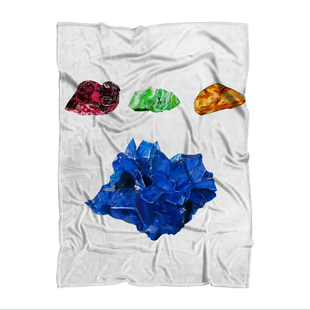 Minerals Sublimation Throw Blanket