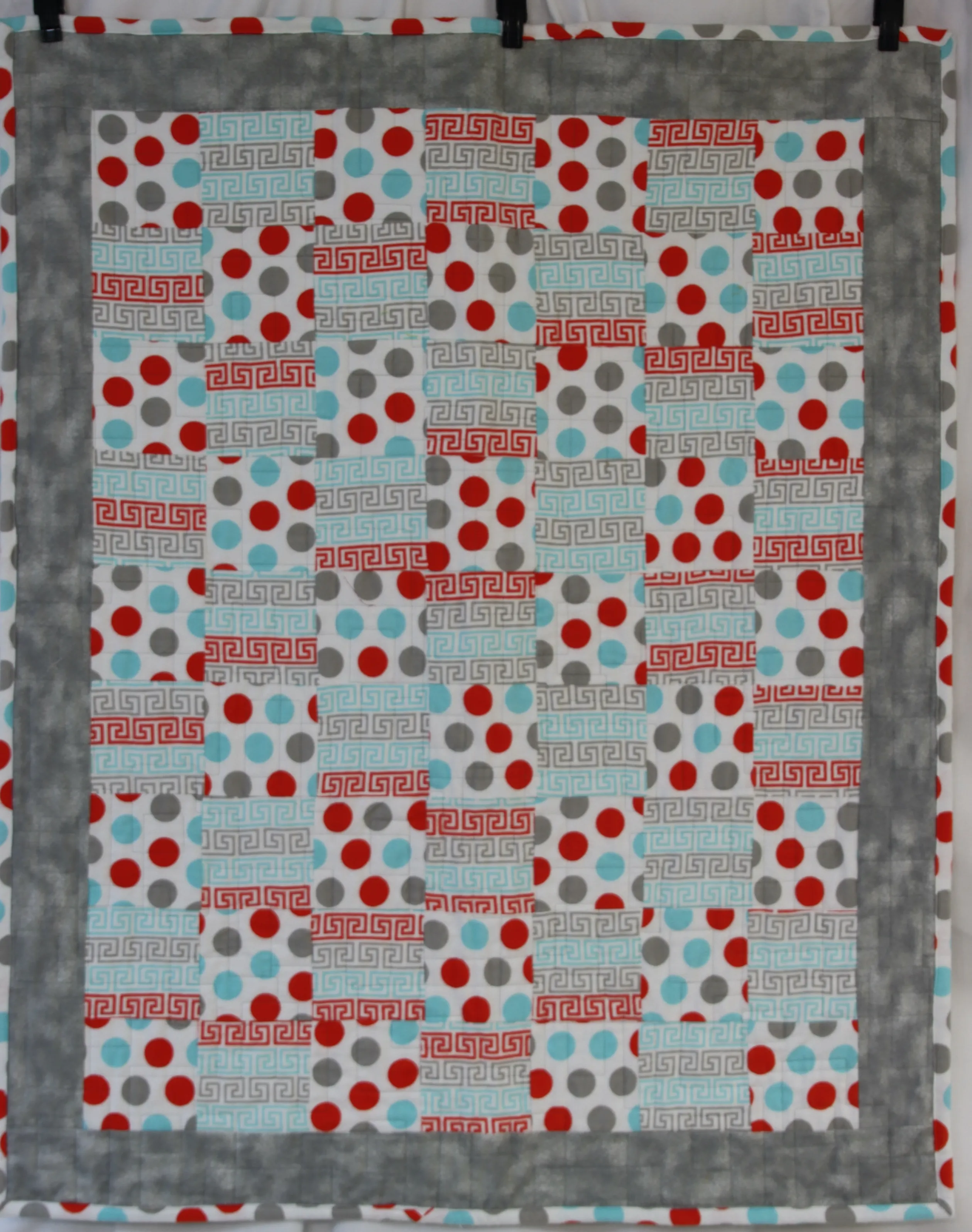 Modern Baby Flannel Quilt