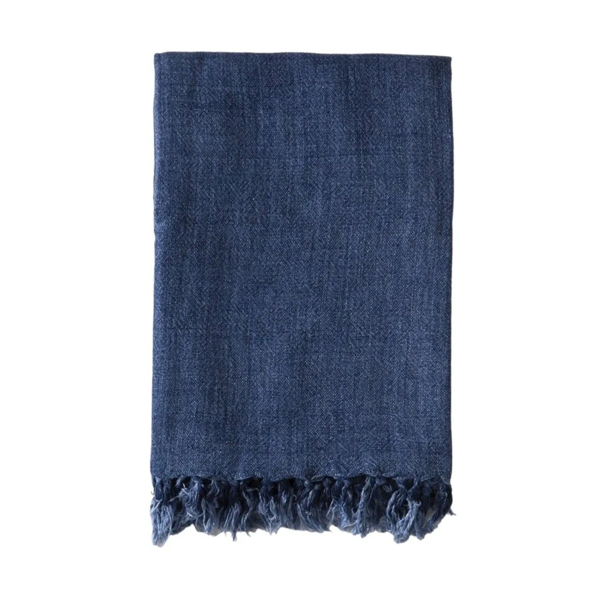 Montauk Indigo Blankets by Pom Pom at Home