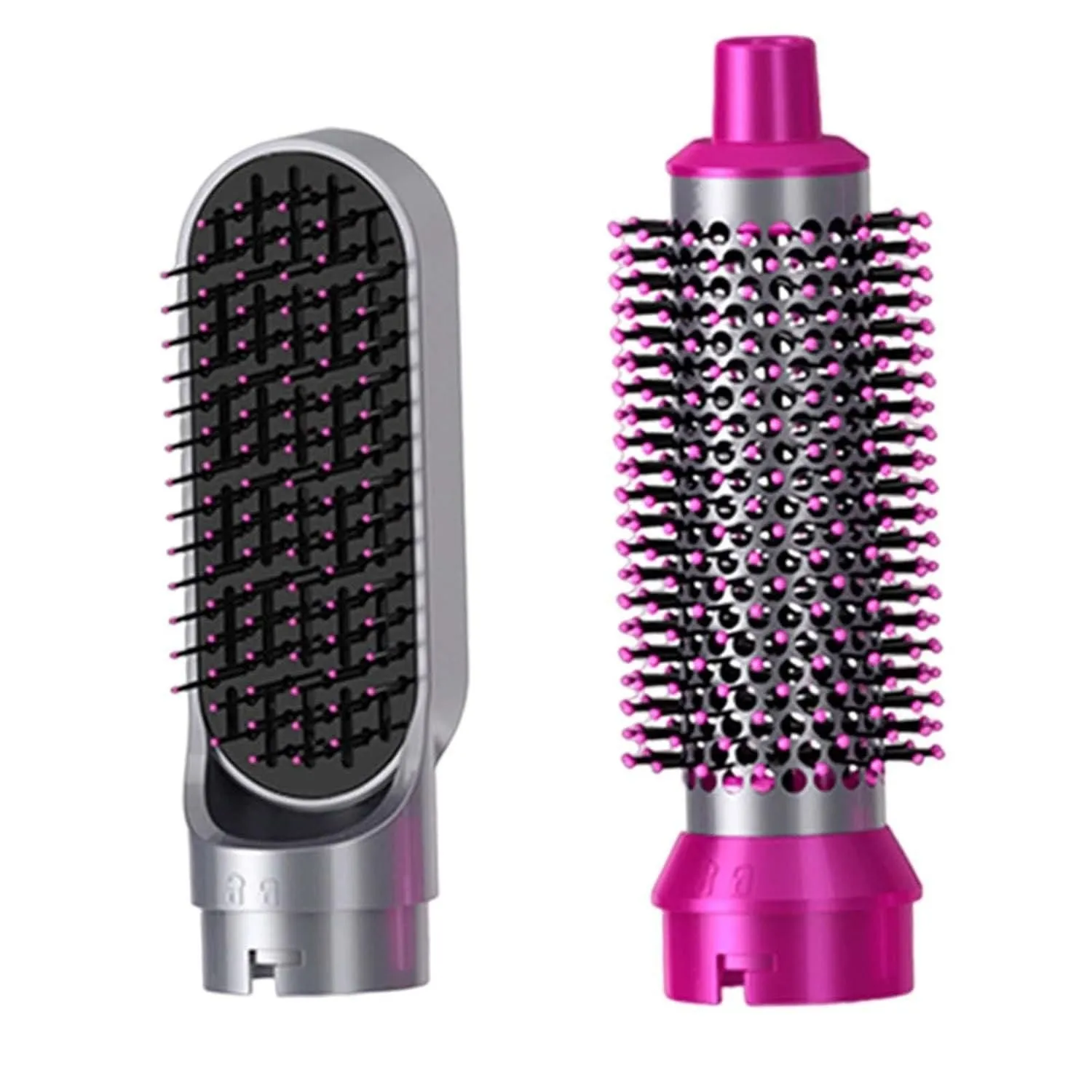 Multi-Functional 5-in-1 Hair Styling Tool - Detachable Hot Air Brush Hair Dryer with Comb