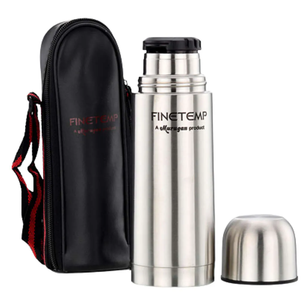 Murugan Finetemp Vacuum Flask Stainless Steel 350ml FT001