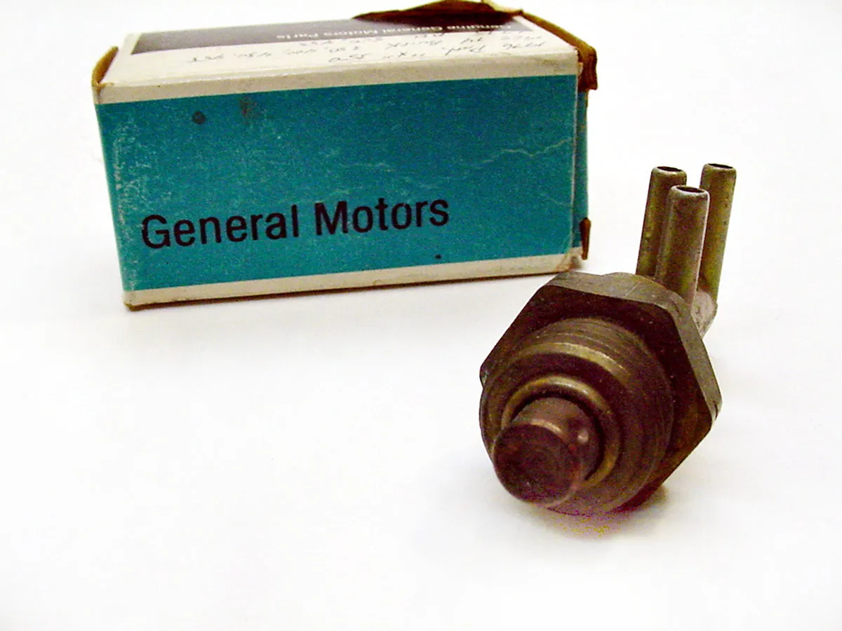 Oldsmobile Thermo Controlled 3 Port Vacuum Switch NOS