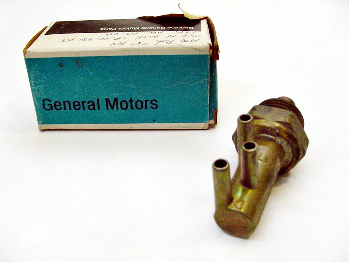 Oldsmobile Thermo Controlled 3 Port Vacuum Switch NOS