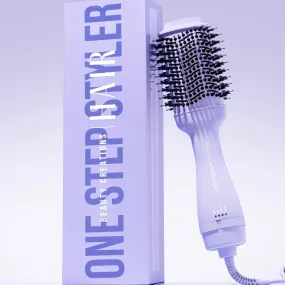 One Step Styler Blow Drying Brush- Purple