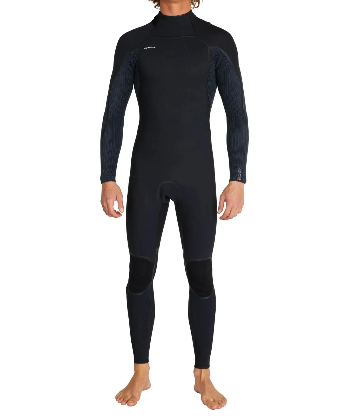 O'Neill HyperFire 4/3mm Steamer Back Zip Wetsuit - Black